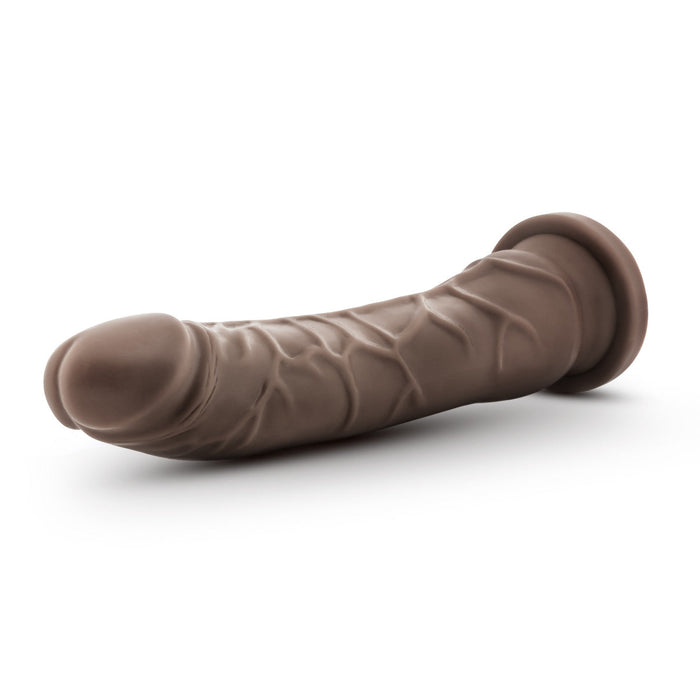 Eden 8.5" Long Brown Realistic Dildo With Suction Cup Base