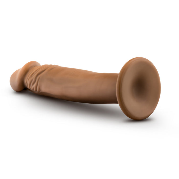 Eden 6.5" Long Ridged Realistic Dildo With Suction Cup Base