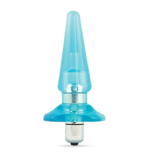 Adult Sex Toys 4.5" Long Blue 3 Mode Anal Butt Plug