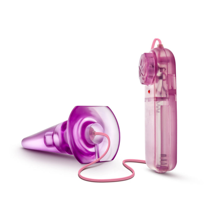 Eden 4" Long Pink 1 Mode Anal Butt Plug