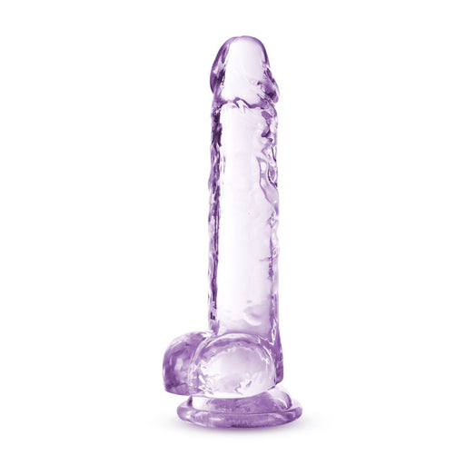 Adult Sex Toys 7" Long G Spot Dildo With Balls & Suction Cup Base