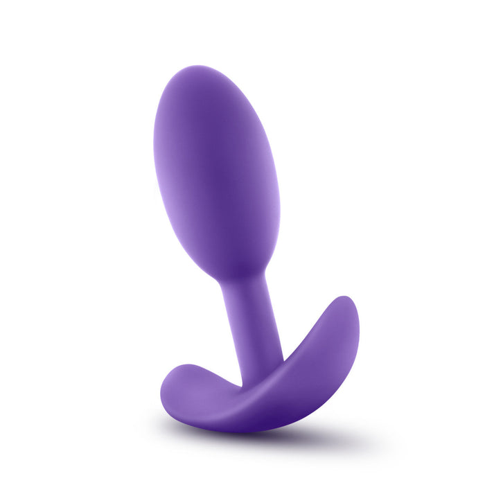 Eden 3.5" Long Purple Silicone Motion Activated Tapered Anal Butt Plug