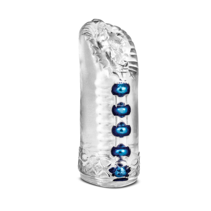 Adult Sex Toys Ribbed Masturbator - Clear