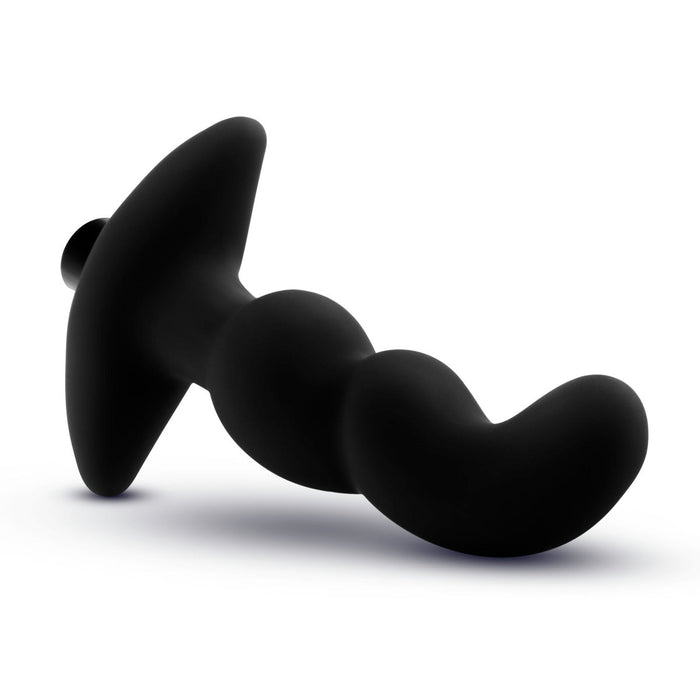 Eden 6" Long Black Silicone 10 Mode Anal Butt Plug