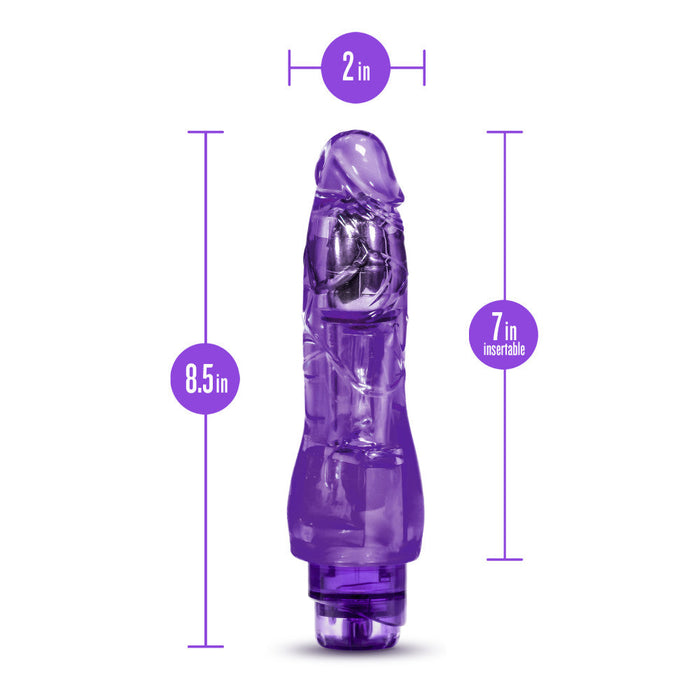 Eden 9" Long Purple Multi-Speed Vibrator