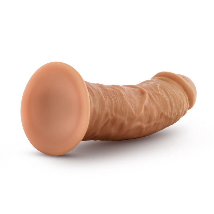 Eden 8" Long Ridged Realistic Dildo With Suction Cup Base