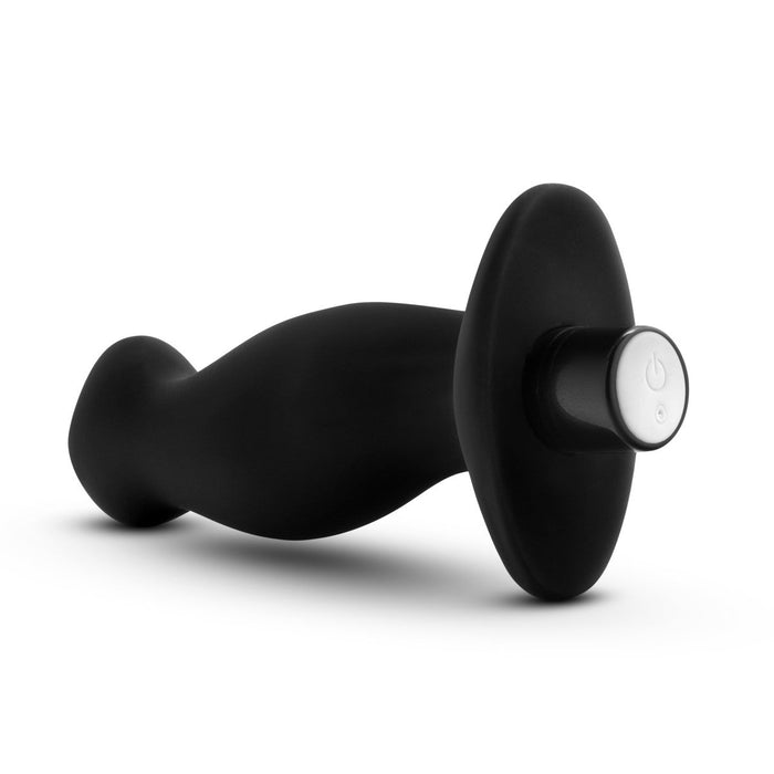 Eden 4" Long Black Silicone 10 Mode Anal Butt Plug