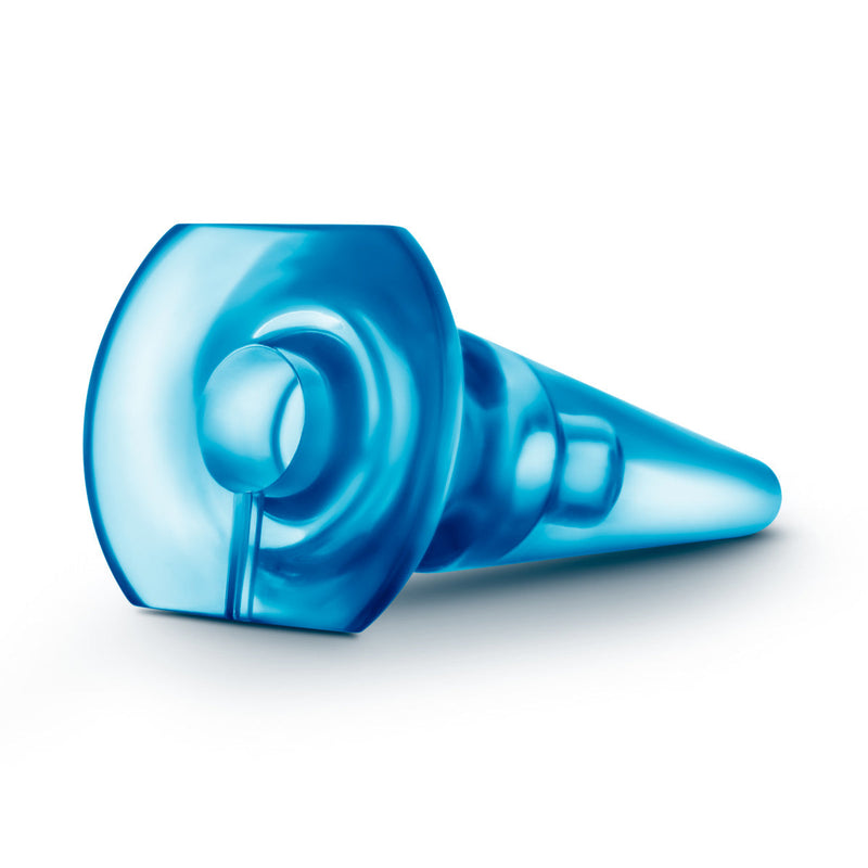 Eden 4" Long Blue Anal Butt Plug