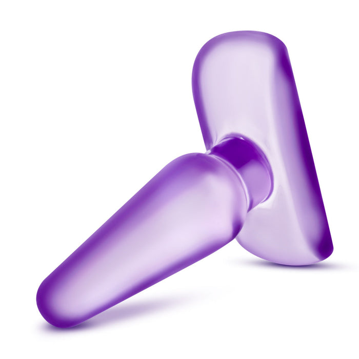 Eden 4" Long Purple Beginner's Anal Butt Plug