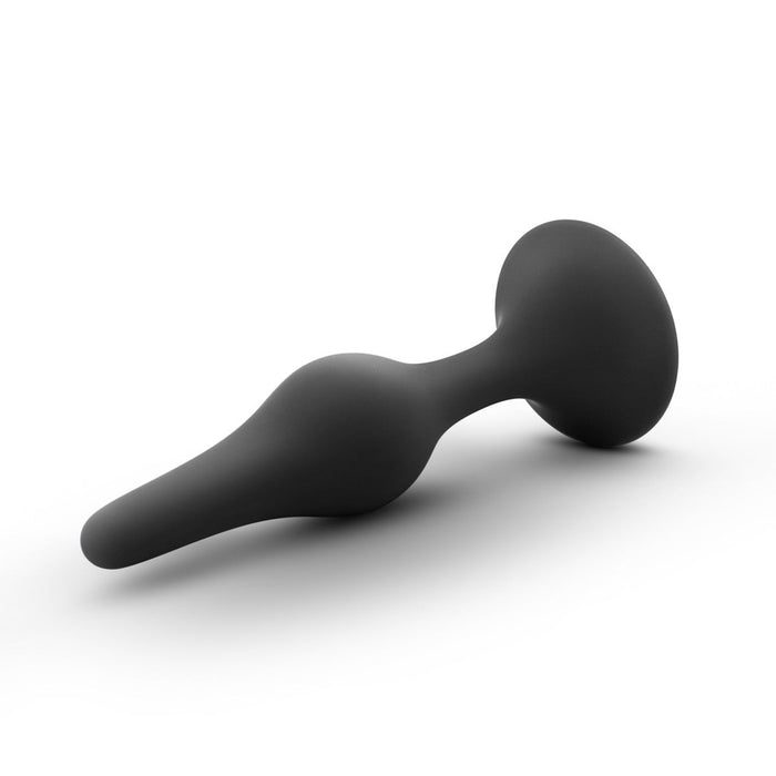 Eden Small Black Silicone Anal Butt Plug