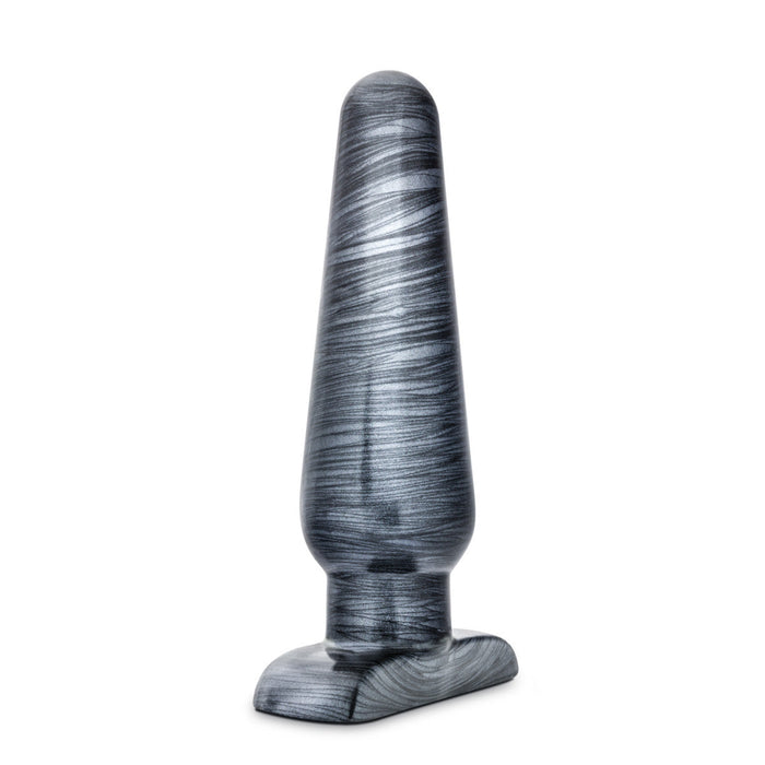 Eden 6.5" Long Black Anal Butt Plug