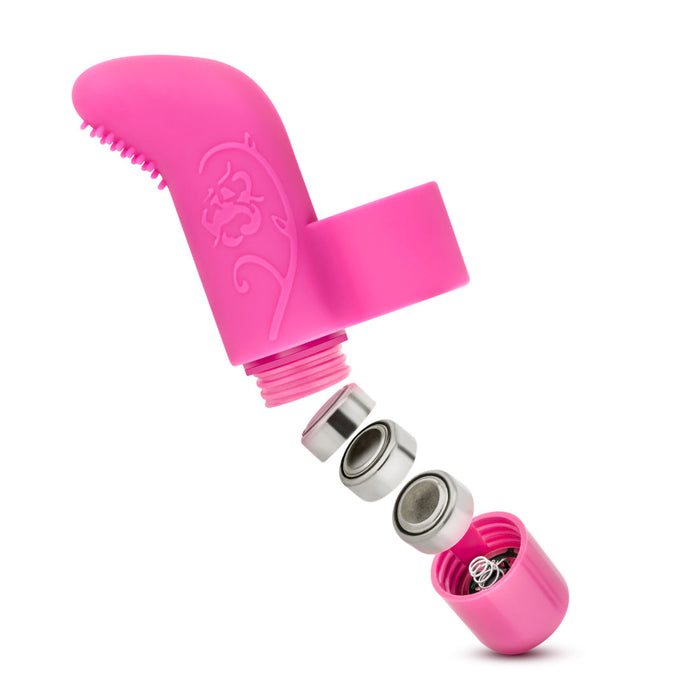 Eden 3.5" Long 7 Mode Pink Waterproof Finger Vibrator