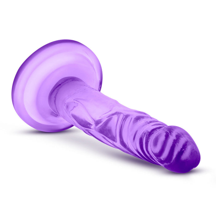 Eden 5.75" Purple Beginner's Realistic Dildo With Suction Cup Base