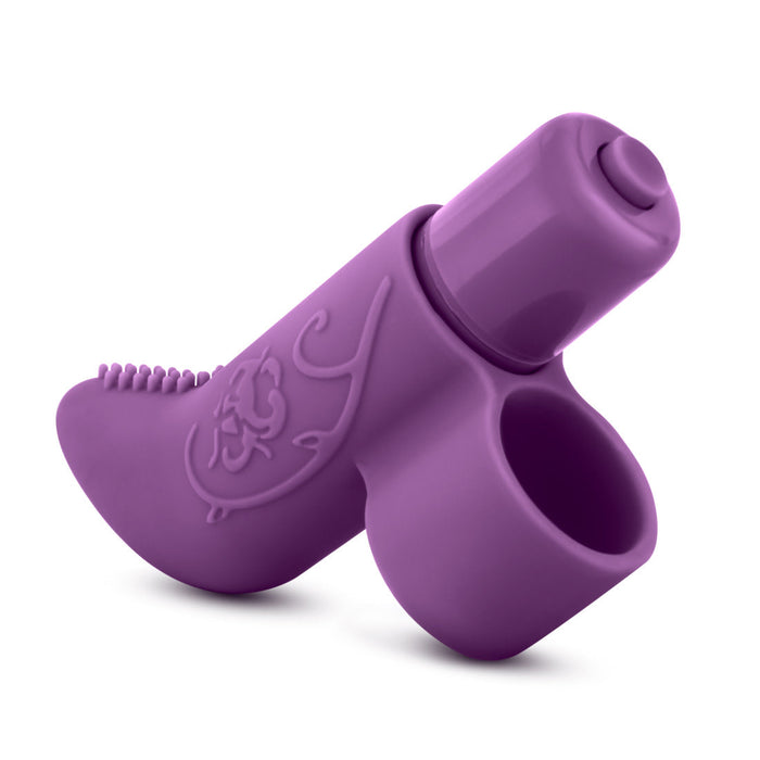 Eden 3.5" Long 7 Mode Purple Waterproof Finger Vibrator