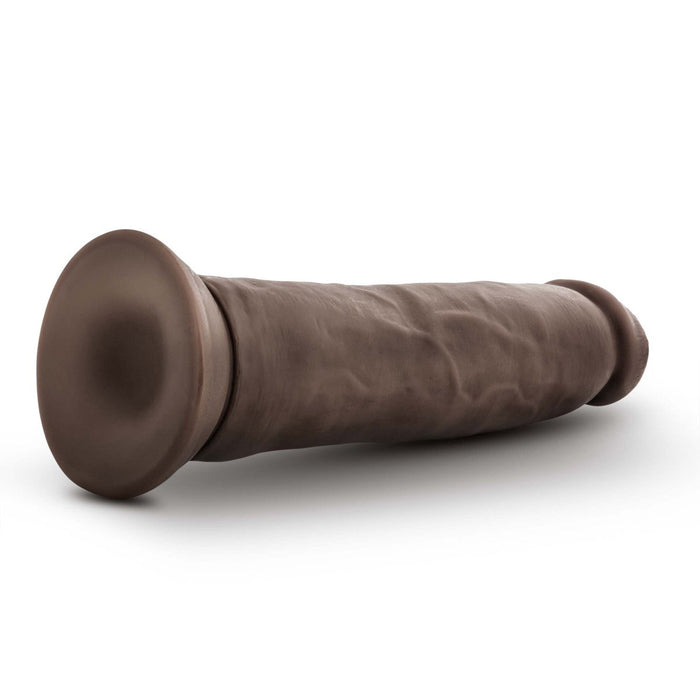 Eden 9" Long Brown Ridged Realistic Dildo