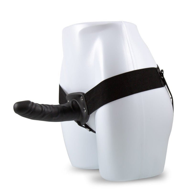 Adult Sex Toys 6" Strap-On Harness - Black