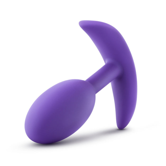 Eden 4" Long Medium Purple Silicone Realistic Anal Butt Plug