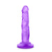 Adult Sex Toys Purple Beginner's Realistic Dildo With Suction Cup Base