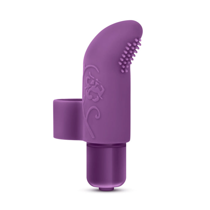 Eden 3.5" Long 7 Mode Purple Waterproof Finger Vibrator