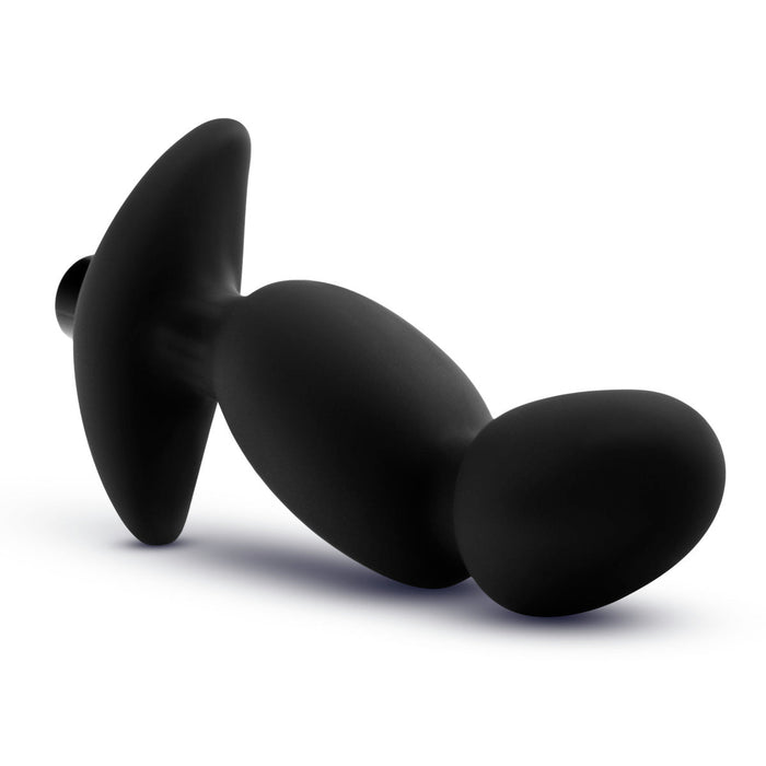 Eden 6.5" Long Black Silicone 10 Mode Anal Butt Plug