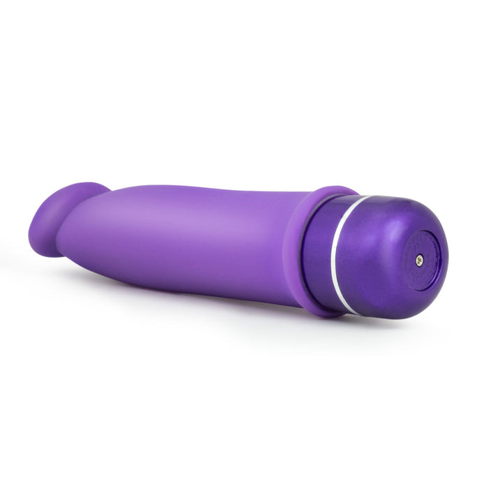 Eden 7.5" Long Purple Silicone Multi-Speed Vibrating Dildo