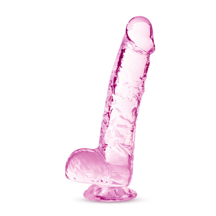 Eden 6" Long Pink Realistic Dildo With Suction Cup Base