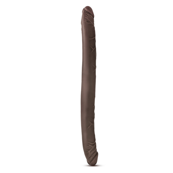 Eden 16" Long Brown Realistic Double Sided Dildo