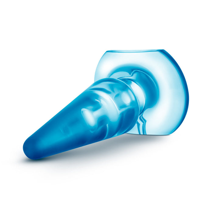 Eden 4" Long Blue Anal Butt Plug