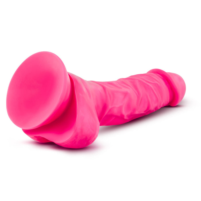 Eden 7.5" Long Pink Silicone Curved Dildo