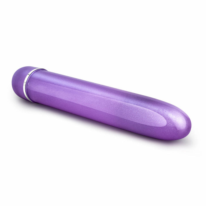 Eden 7" Long Rounded Purple Vibrator