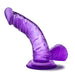 Adult Sex Toys 6.5" Long Purple Realistic Dildo