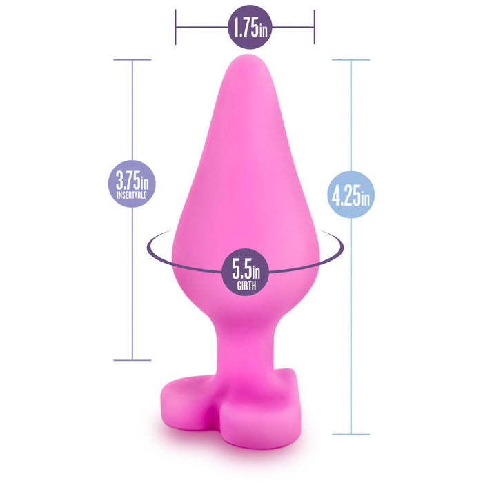 Eden Pink Silicone Anal Butt Plug