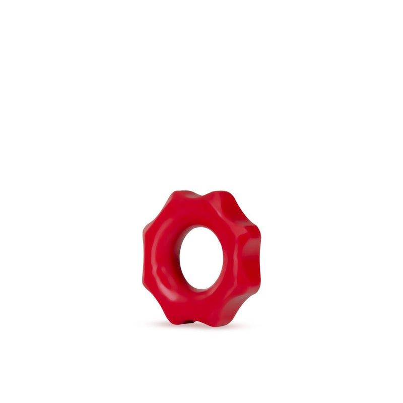 Eden Soft & Stretchy Red Gear Cock Rings (Set of 2)