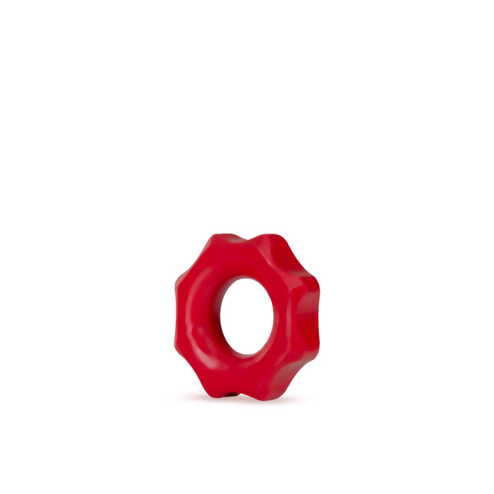 Eden Soft & Stretchy Red Gear Cock Rings (Set of 2)