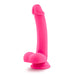 Adult Sex Toys Red Silicone Curved Dildo