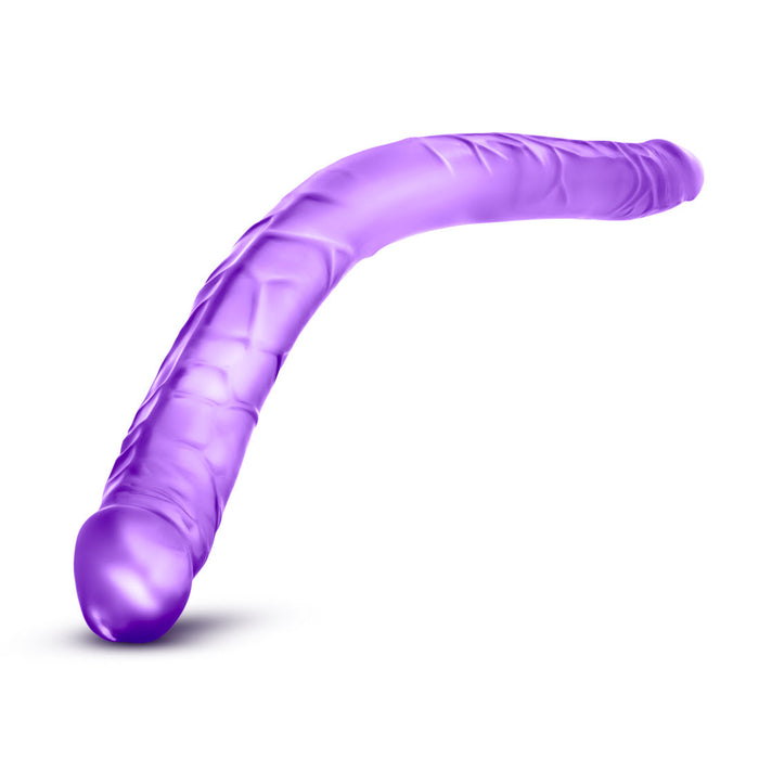 Eden 16" Long Purple Realistic Double Sided Dildo