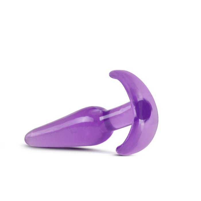 Eden 4.25" Long Purple Tapered Slim Anal Butt Plug