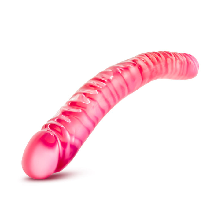 Eden 18" Long Pink Realistic Double Sided Dildo