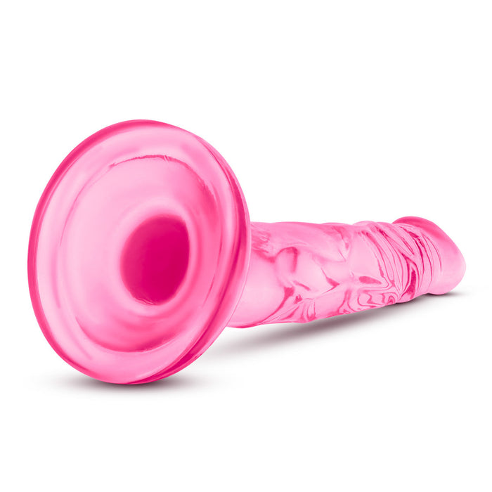 Eden 5" Long Pink Beginner's Realistic Dildo With Suction Cup Base