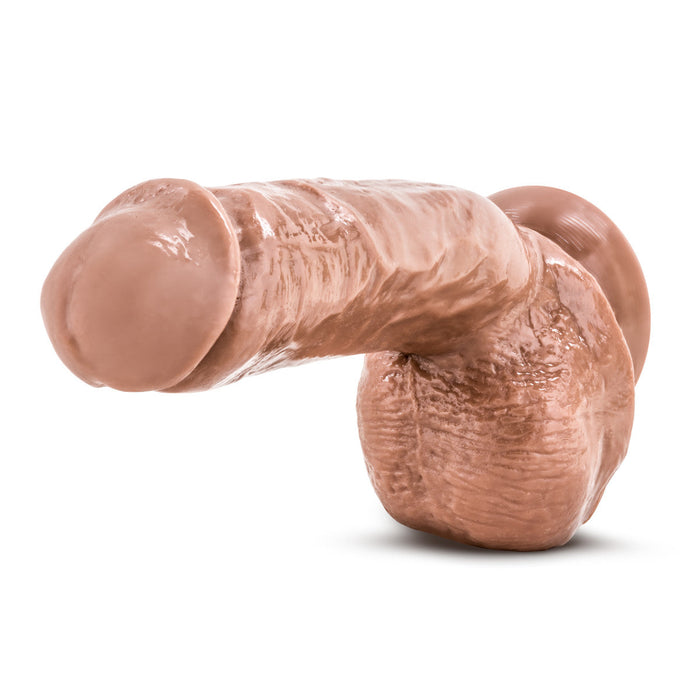 Eden 8.5" Long Realistic Dildo With Balls & Suction Cup Base