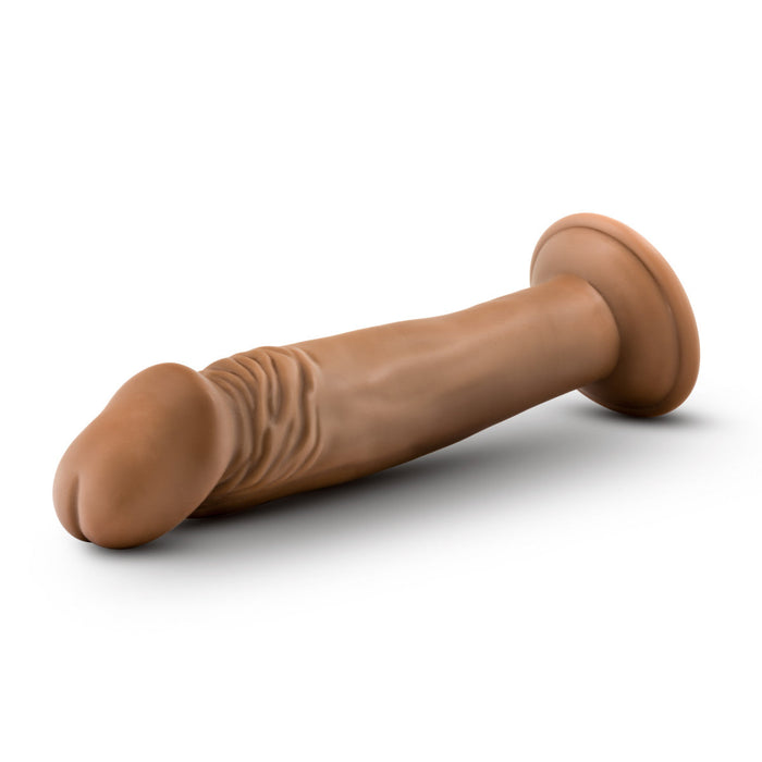 Eden 6.5" Long Ridged Realistic Dildo With Suction Cup Base