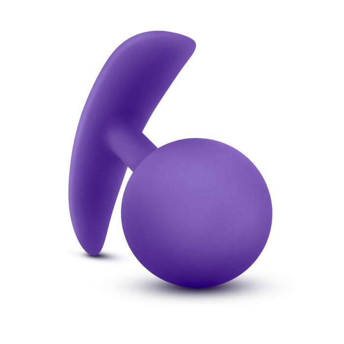 Eden 3.5" Long Purple Silicone Motion Activated Anal Butt Plug