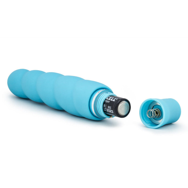 Eden 6" Long Blue Waterproof Multi-Speed G-Spot Vibrator