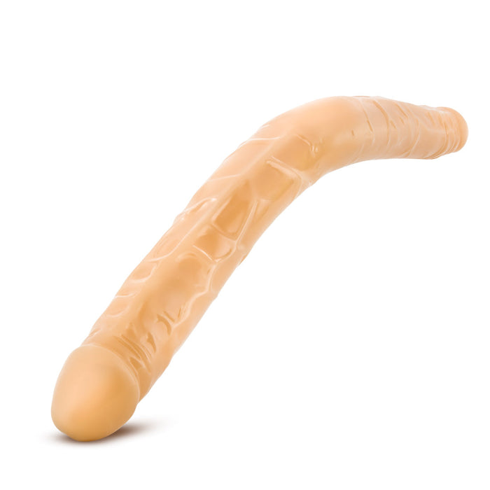 Eden 16" Long Beige Realistic Double Sided Dildo