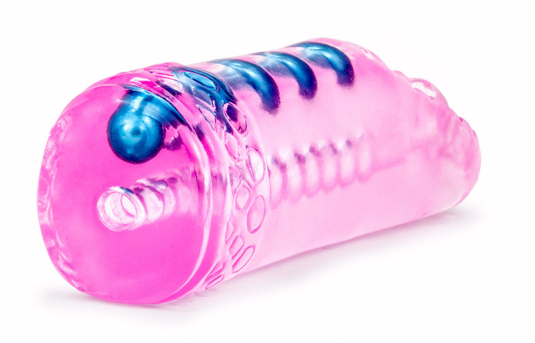 Eden Ultra Soft Pocket Pussy Masturbator With Massaging Pleasure Beads