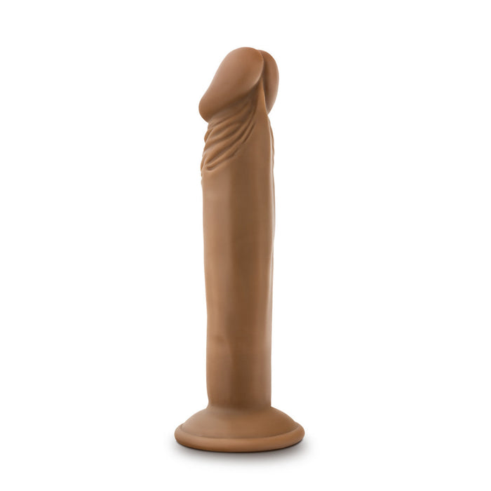 Eden 6.5" Long Ridged Realistic Dildo With Suction Cup Base