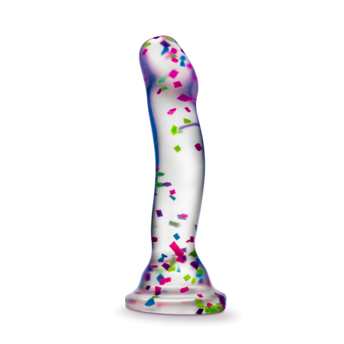 Eden 7.5" Long Glow In The Dark Silicone G Spot / P Spot Dildo