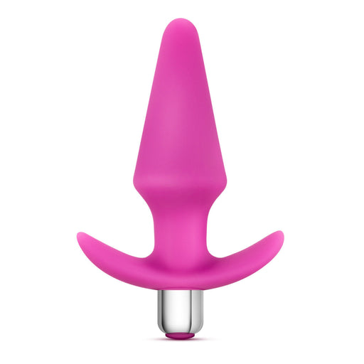 Adult Sex Toys 5" Long Pink Silicone 10 Mode Anal Butt Plug