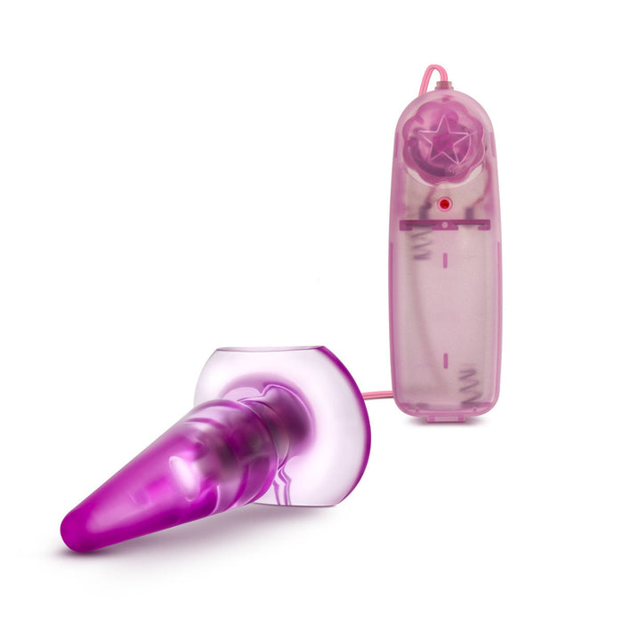 Eden 4" Long Pink 1 Mode Anal Butt Plug