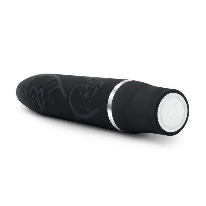 Eden 4" Long 10 Mode Black Waterproof Vibrator